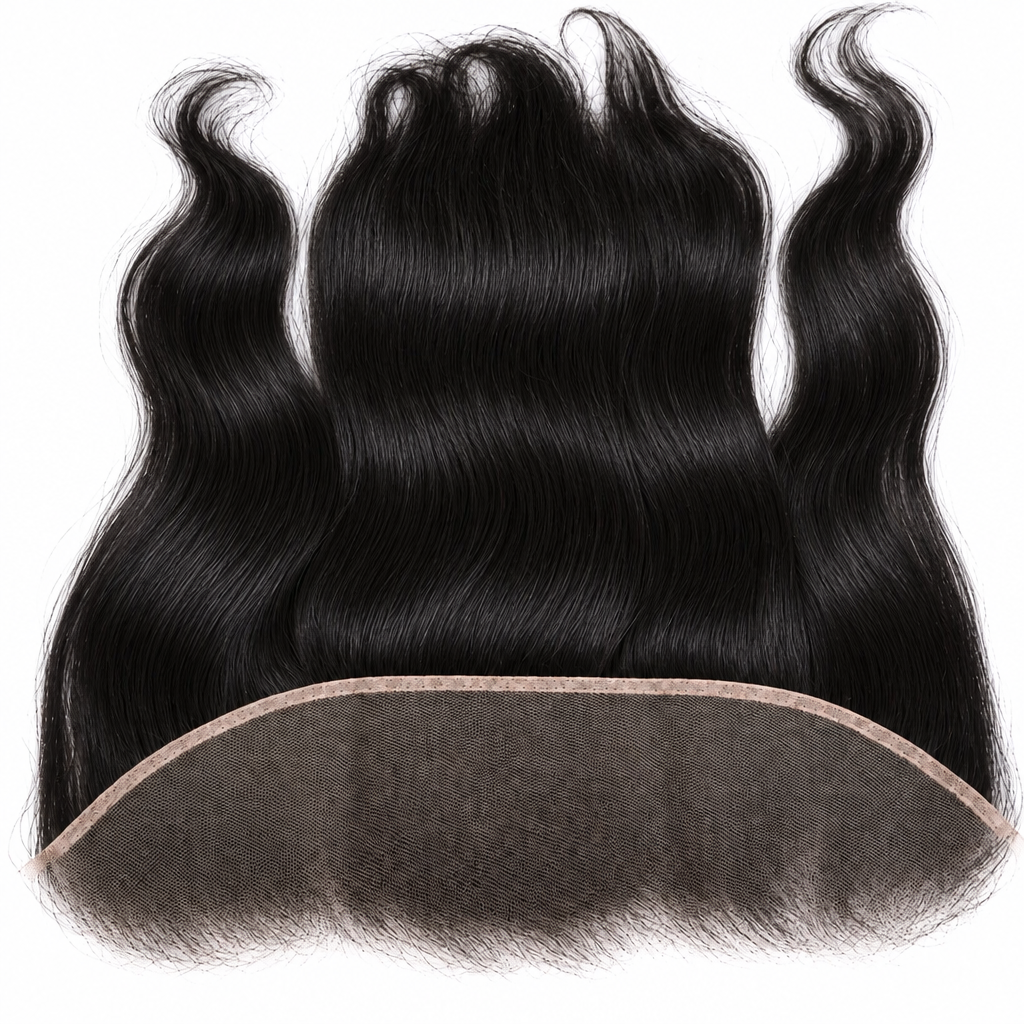 13x6 HD Lace Cambodian Natural Straight Raw Frontal | Bellmazi Luxe