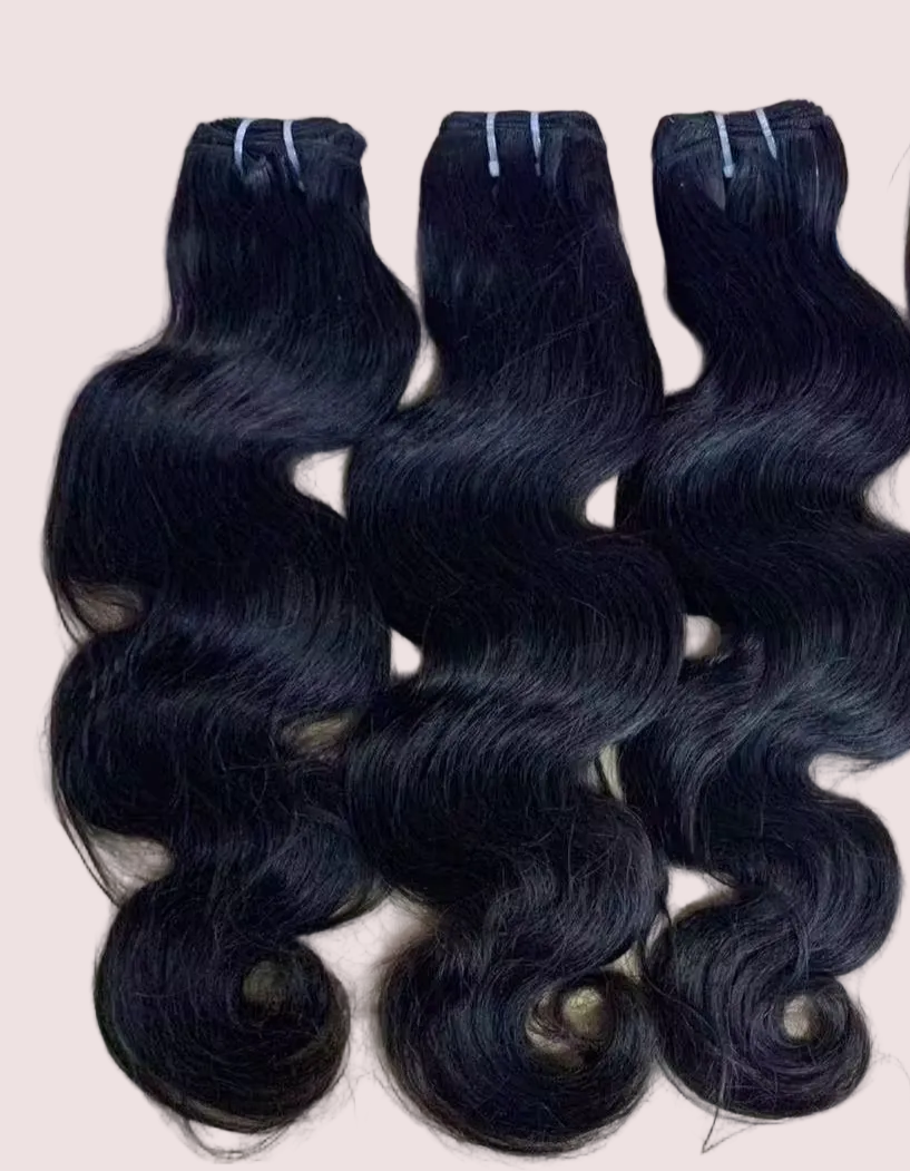 LUXE RAW Nᴀᴛᴜʀᴀʟ Sᴛʀᴀɪɢʜᴛ ⵊɴᴅᴏɴᴇsɪᴀɴ Hᴀɪʀ 3-Bᴜɴᴅʟᴇ Dᴇᴀʟ
