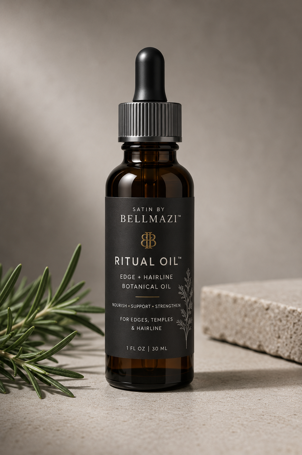 RⵊTUAL™ Eᴅɢᴇ ᴀɴᴅ Sᴄᴀʟᴘ Hᴇᴀʟᴛʜ Bᴏᴛᴀɴɪᴄᴀʟ Hᴀɪʀ Oɪʟ | Sᴀᴛɪɴ Cᴏʟʟᴇᴄᴛɪᴏɴ