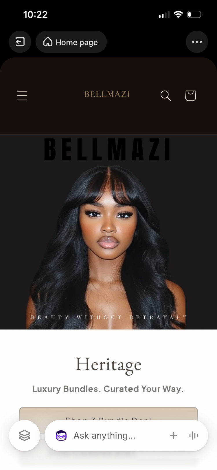 BELLMAZI GLUELESS WEAR & GO