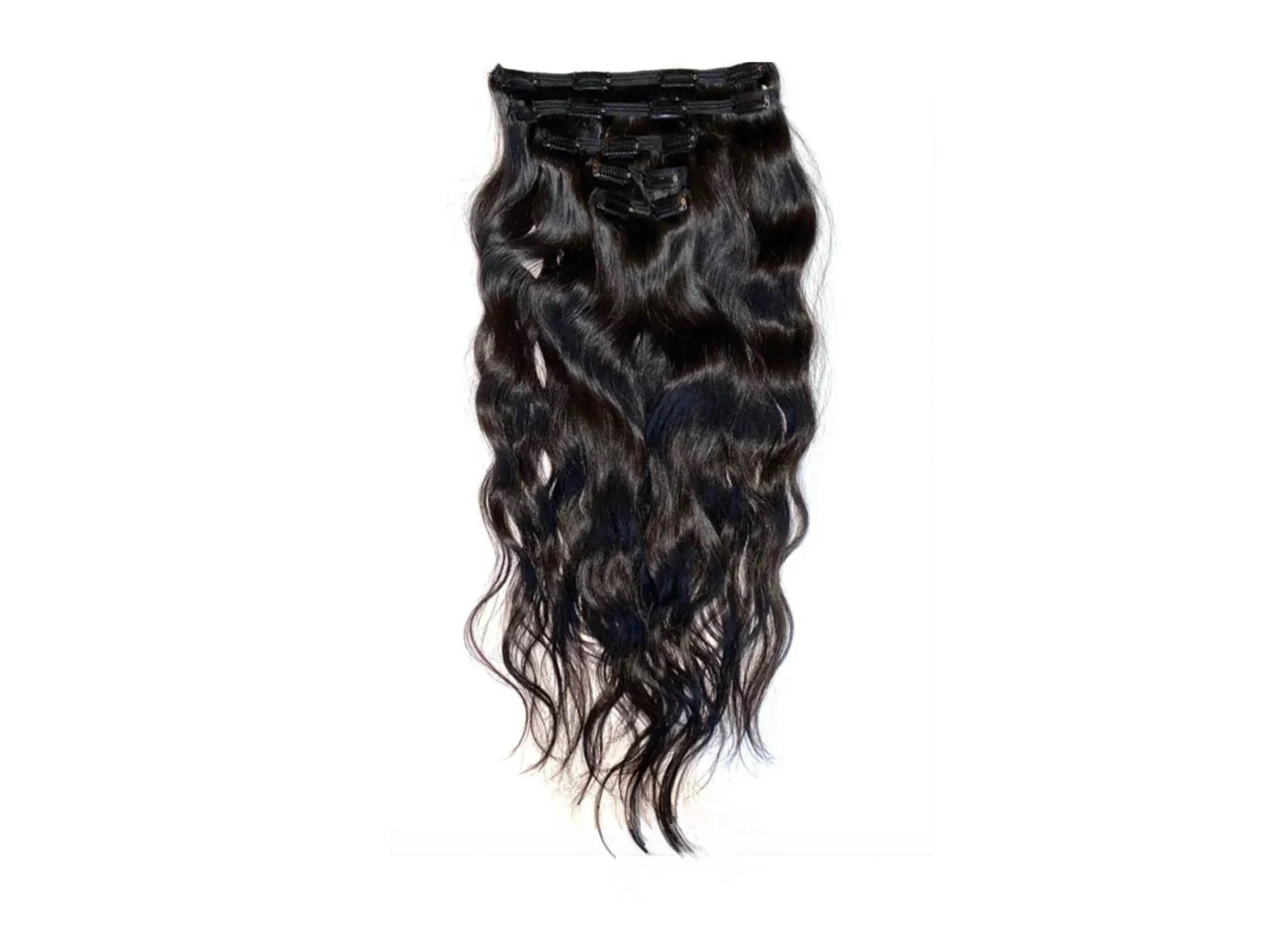 100% Human Hair Clip-In Extensions