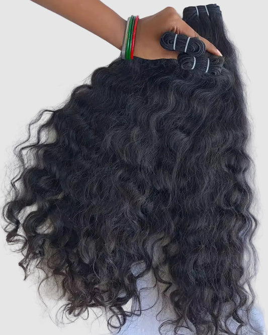LUXE RAW Eʟɪᴛᴇ ⵊɴᴅɪᴀɴ Bᴜɴᴅʟᴇs – Nᴀᴛᴜʀᴀʟ Cᴜʀʟʏ