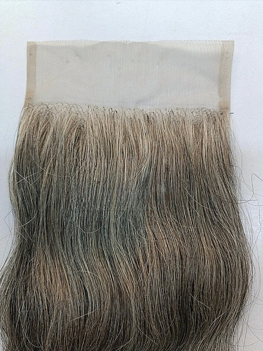 Rᴀᴡ Nᴀᴛᴜʀᴀʟ Gʀᴀʏ Lᴀᴄᴇ Fʀᴏɴᴛᴀʟ (13x4 / 13x6)