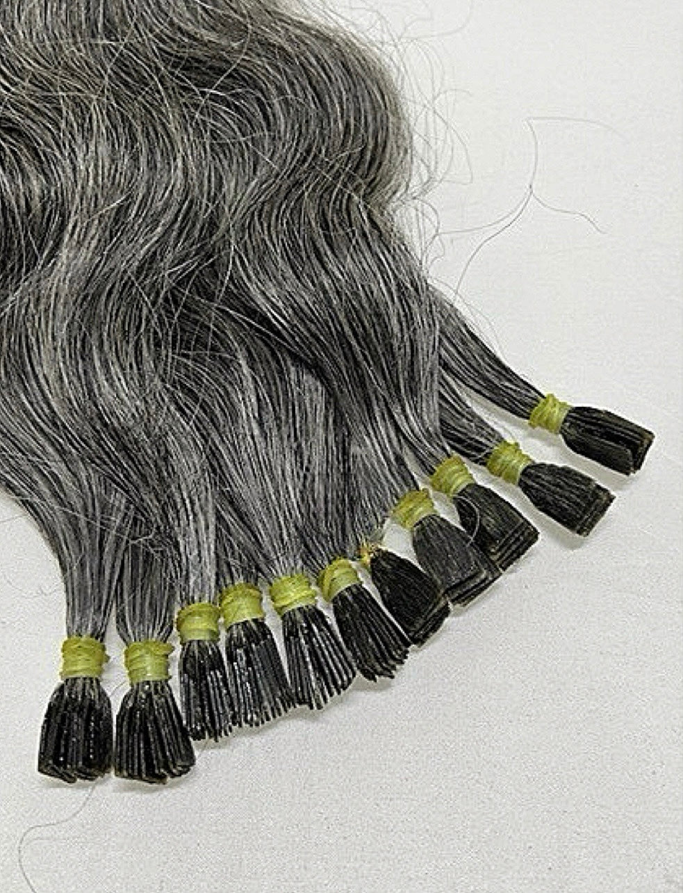 Rᴀw Nᴀᴛᴜʀᴀʟ Gʀᴀʏ Kᴇʀᴀᴛɪɴ Tɪᴘ Hᴀɪʀ Exᴛᴇɴsɪᴏɴs- Nᴀᴛᴜʀᴀʟ Wᴀᴠᴇ