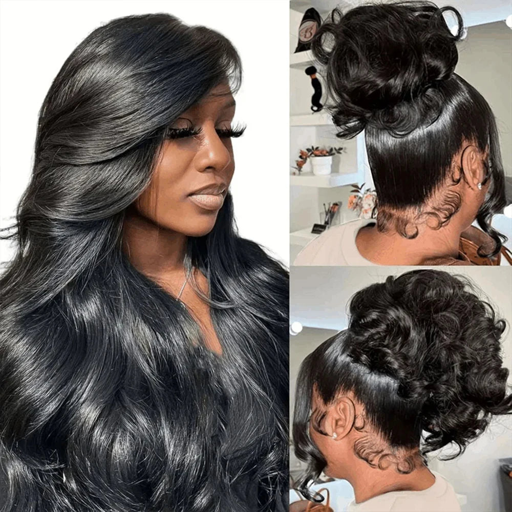 Lace Front Wig Human Hair Body Wave 360 Body Wave HD Lace Frontal wig Human Hair 360 Full Lace Wig Human Hair Pre Plucked
