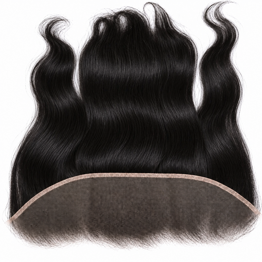 13x6 HD Lace Cambodian Natural Straight Raw Frontal | Bellmazi Luxe