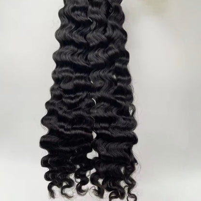 LUXE RAW Bᴜʀᴍᴇsᴇ Cᴜʀʟʏ Hᴀɪʀ Bᴜɴᴅʟᴇs