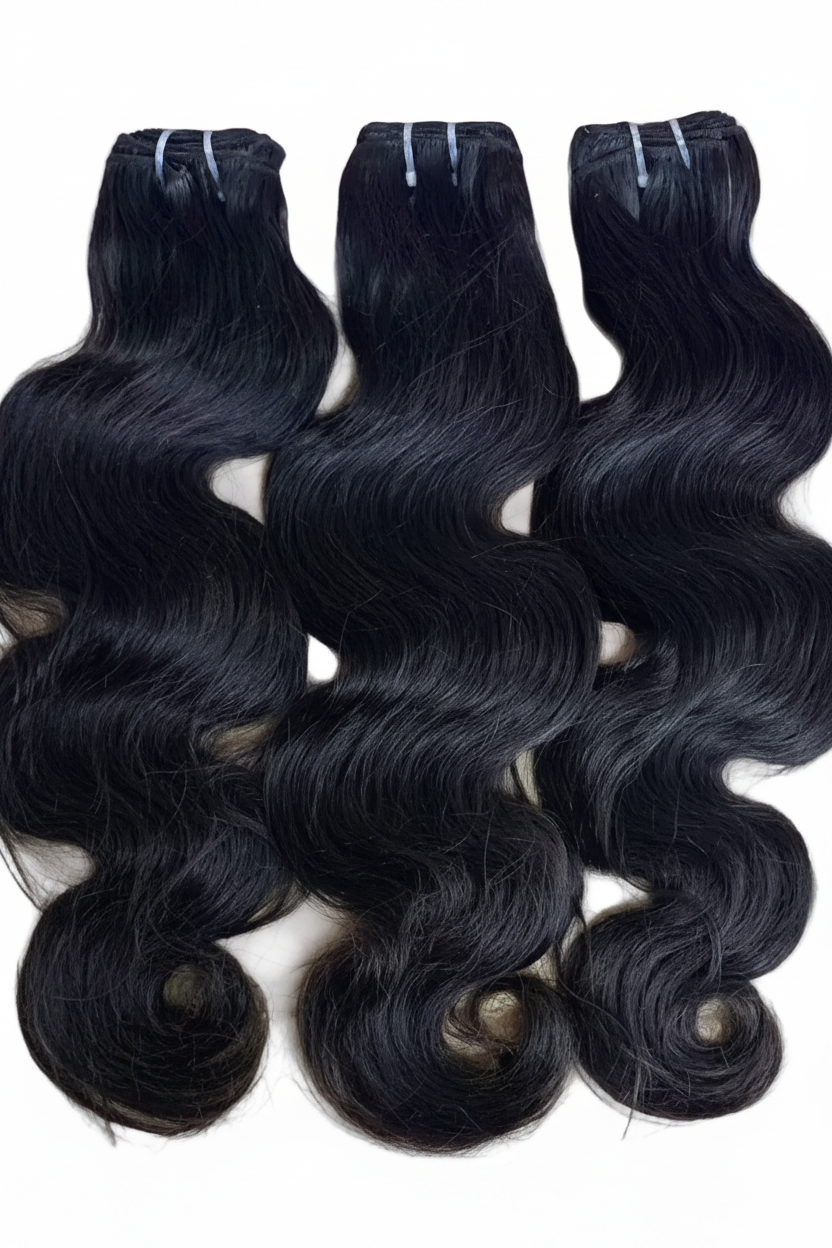 LUXE RAW Nᴀᴛᴜʀᴀʟ Cᴜʀʟʏ ⵊɴᴅᴏɴᴇsɪᴀɴ Hᴀɪʀ 3-Bᴜɴᴅʟᴇ Dᴇᴀʟ (Copy)