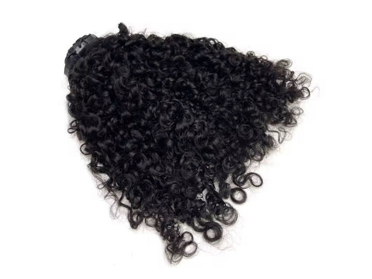 Rᴀᴡ Cʟɪᴘ ⵊɴ Exᴛᴇɴsɪᴏɴs- Cᴜʀʟʏ Hᴀɪʀ Wɪɢ Nᴀᴛᴜʀᴀʟ Wᴀᴠᴇ Cᴜʀʟʏ Bʟᴀᴄᴋ ⵊɴᴅɪᴀɴ Wɪɢ ꜰᴏʀ Wᴏᴍᴇɴ