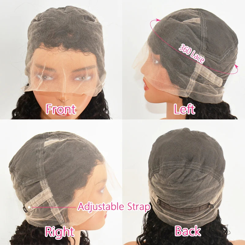 Human Hair Wig Hair for Hair Extensions Full Lace Frontal Transparent Lace Wigs Brazilian Virgin Hair