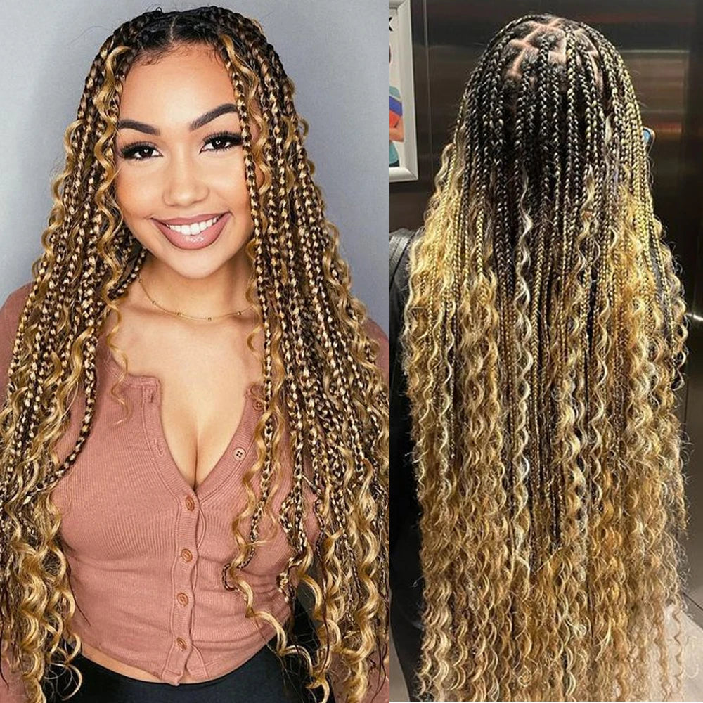Human Braiding Hair Deep Wave Human Hair Curly Hair Wig Boho Braids 100g Deep Wave Human Hair