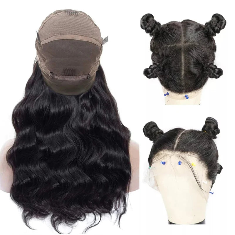 Human Hair Wig Hair for Hair Extensions Full Lace Frontal Transparent Lace Wigs Brazilian Virgin Hair